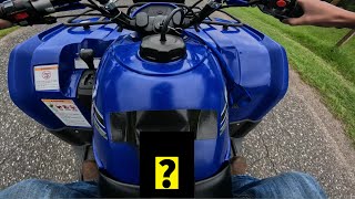 How fast is the Yamaha Grizzly 350?? *top speed*