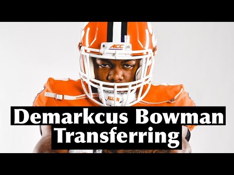 Clemson 5 Star RB Demarkcus Bowman Enters Transfer Portal