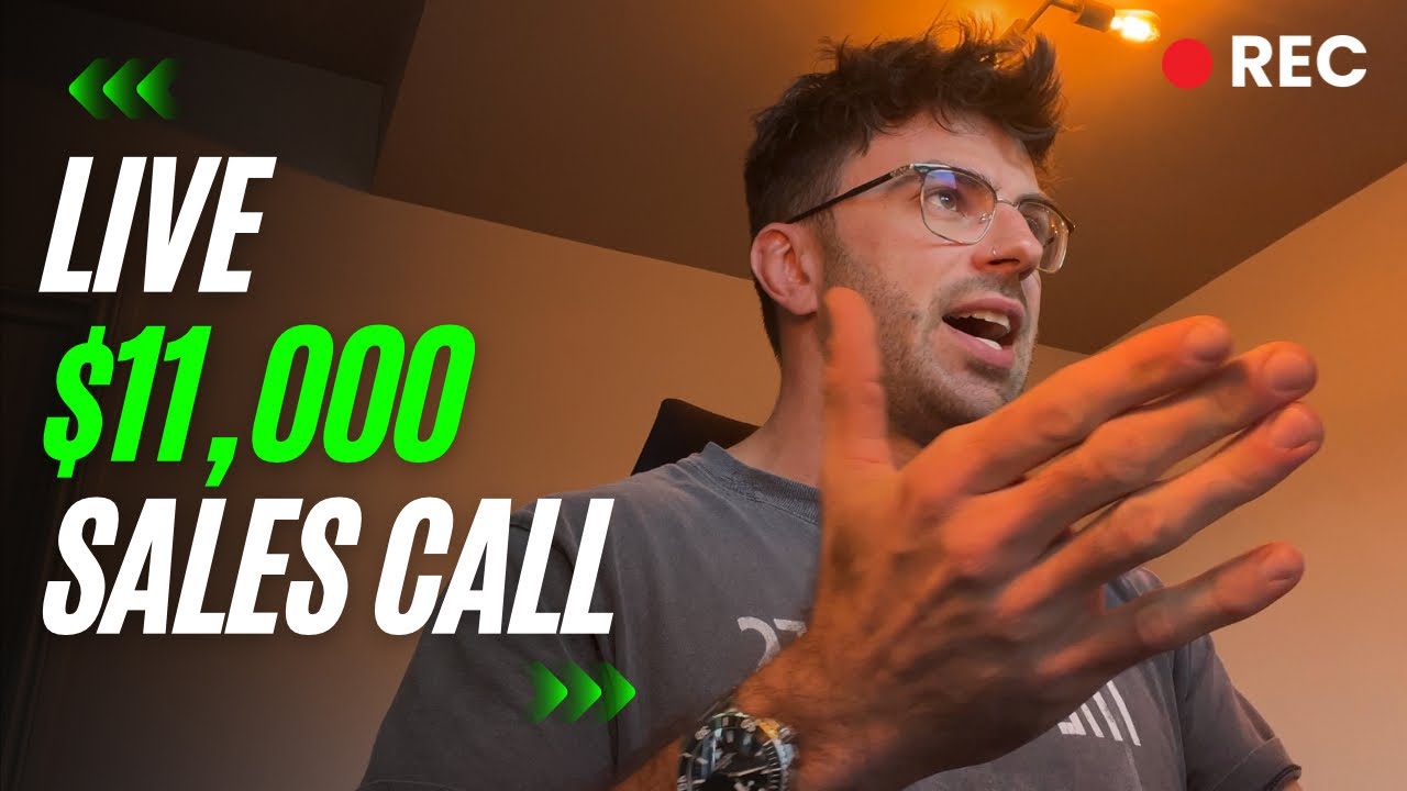 LIVE $11,000 Sales Call: Handling Objections - YouTube