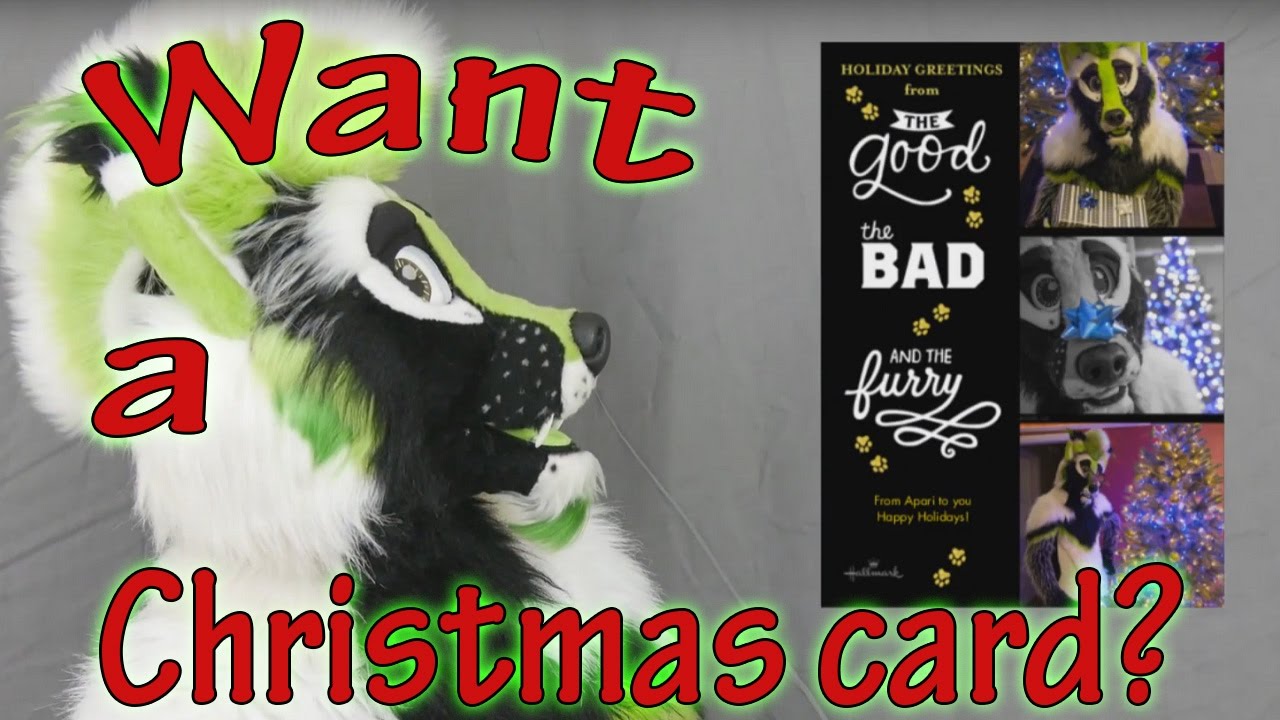Want a Christmas card from me? - YouTube