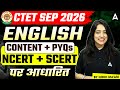 CTET Sep 2026: English Complete Content + PYQs | NCERT & SCERT | By Nidhi Arora