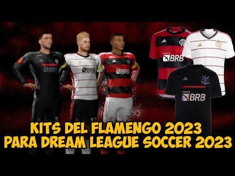 kit do flamengo football league 2023 