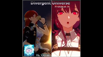 [Honkai Star Rail] - Divergent Universe Protocol 4: Vs. Cirrus