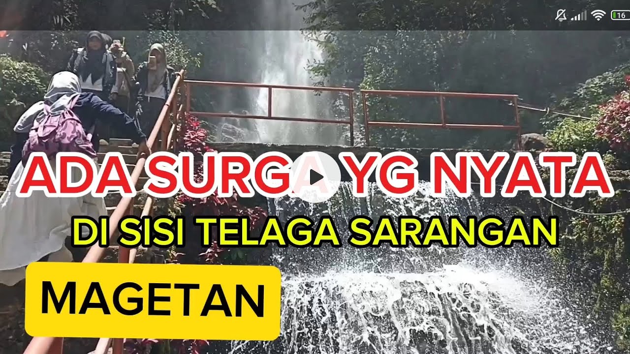 SURGA Di Sisi Telaga Sarangan Magetan#wisataAlam#wisataBakSurga#AirTerjunTirtoSari