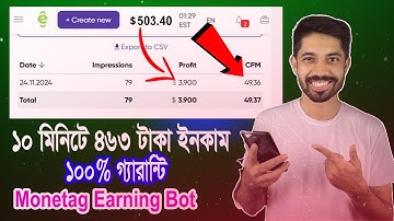 Monitag Mini App | How To Make Monetag Telegram Bot | Monetag Self Click App | Monetag High eCPM