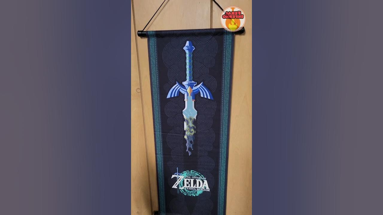 The Legend of Zelda: Tears of the Kingdom - Nintendo Switch + Free  Exclusive Black Wall Scroll 