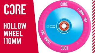 CORE Hollow Stunt Scooter Wheel 110mm   Pink Blue   CORE Action Sports