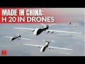 Chinas twin tailed scorpion drone makes a strong appearance it can be called the h 20 among drones