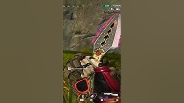 The rarest wraith’s heirloom animation in slow-motion  #apexlegends #shorts