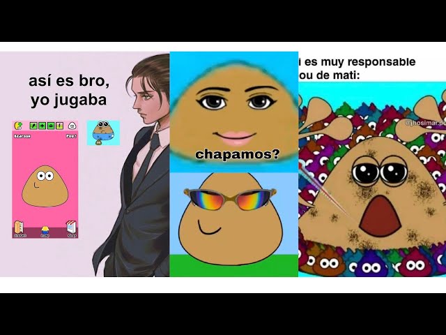 Pou Meme | Pin