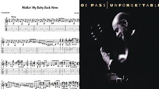 Video thumbnail of "Joe Pass - Walkin' My Baby Back Home (Transcription)"