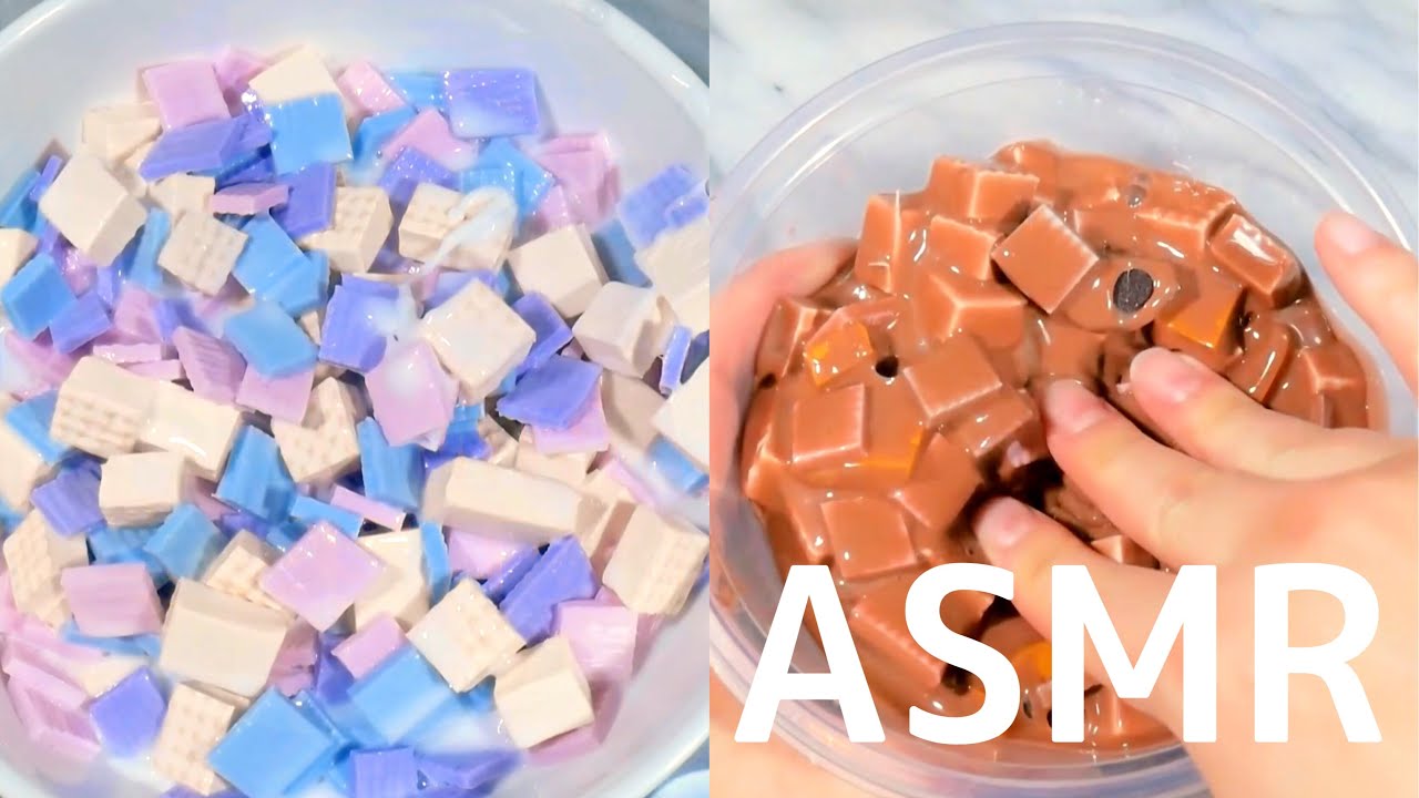 ASMR Crunchy Slime Instagram Slime － クッションスライムの音フェチ ｜SORA MINI