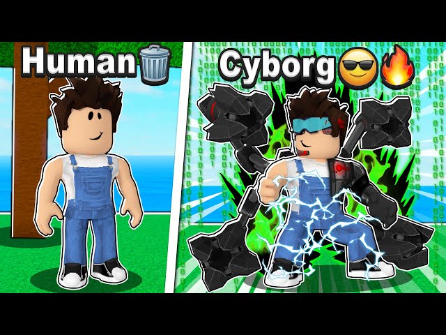 Replying to @laze.gt CYBORG RACE V4 SHOWCASE #bloxfruits