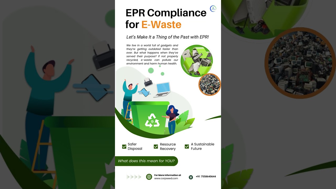 🌍 EPR Compliance for E-Waste: Let’s Make It a Thing of the Past with EPR! 🔋 