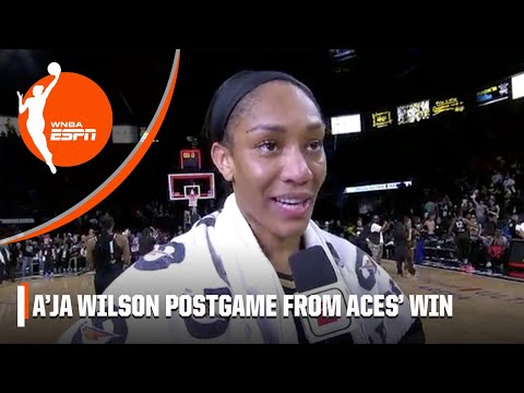 'It's the DEFENSE that wins you games' – DPOY A'ja Wilson after the Aces' win WNBA on ESPN