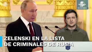 Rusia busca a Zelensky para capturarlo