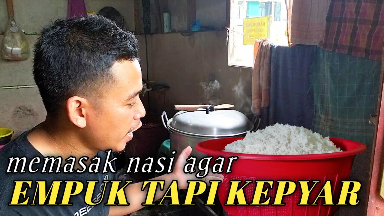 Aktivitasku MEMASAK NASI KEPYAR ATAU PERO DIJAMIN EMPUK UNTUK JUALAN NASI GORENG | perantauan