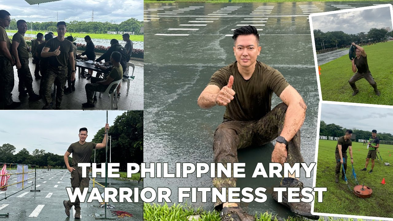 1LT Ronnie Liang (RES) PA. | The Philippine Army Warrior Fitness Test. (PAWFT) | Ronnie Liang