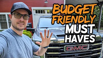 My TOP 5 Mods & Upgrades for 2020+ Chevy Silverado & GMC Sierra Pickup Trucks