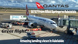 Trip Report | Qantas (economy) | B737-800 | Alice Springs (ASP) to Adelaide (ADL) screenshot 1