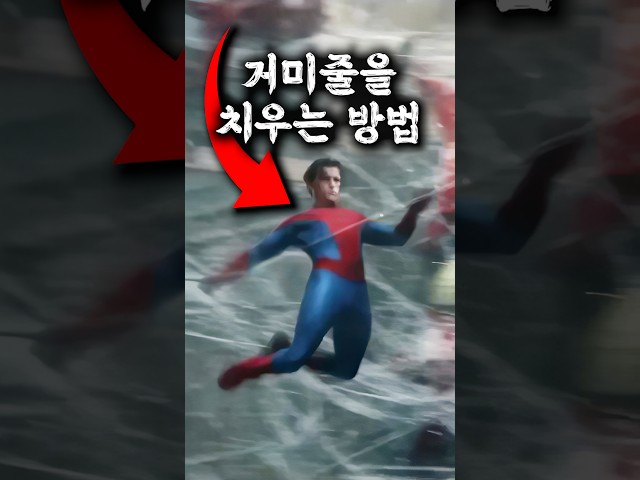뉴욕시가 스파이더맨의 거미줄로 뒤덮이지 않는 이유
