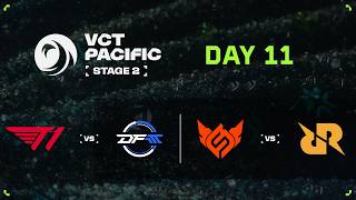 T1 vs DFM / FS vs RRQ - VCT Pacific - Stage 2 - Groups - Day 11 T1 vs DFM / FS vs RRQ - VCT Pacific - Stage 2 - Groups - Day 11
