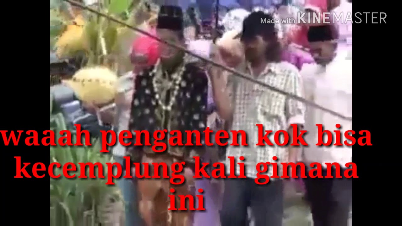 Detik Detik Penganten Jatuh Ke Kali Di Blitar YouTube Detik Detik Penganten Jatuh Ke Kali Di Blitar YouTube