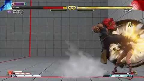 Street fighter V  (menat v-trigger 1 Max damage)