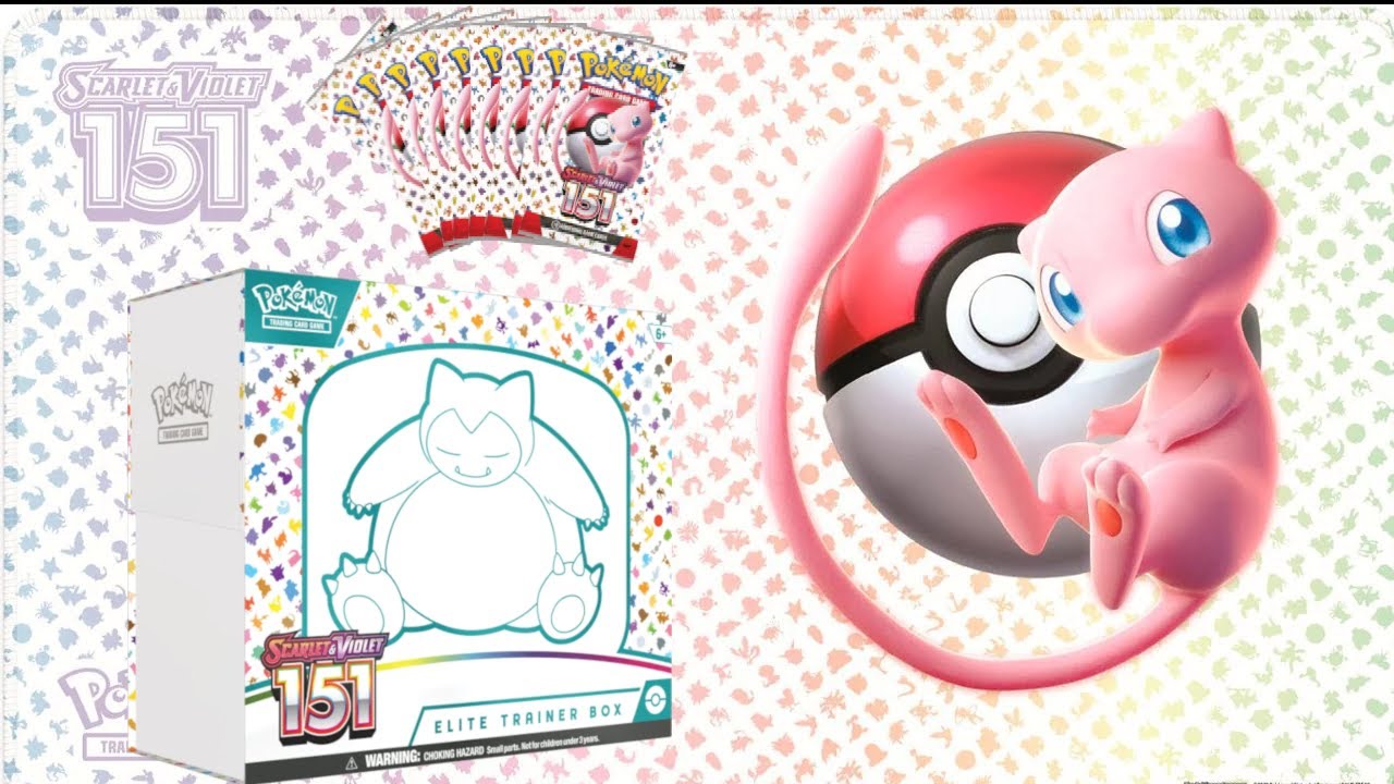 Pokmon TCG - Elite Trainer Box Opening - SV 151 Expansion
