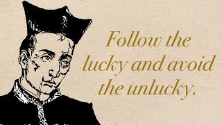 Avoid association with fools  / The Art of Worldly Wisdom, Chapter 31