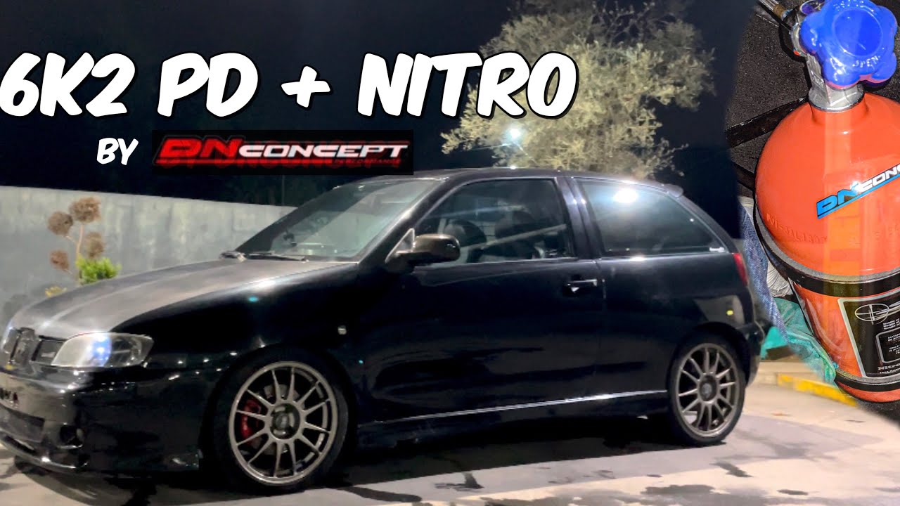 Seat Ibiza 6k2 pd + nitro !!! A minha primeira vez a andar de nitro 😱