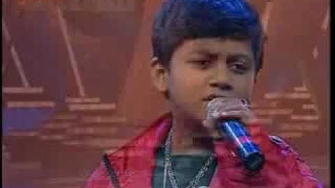 Theeyil Vizhundha Thaena from Varalaaru by Aajeeth on Super Singer Junior 3