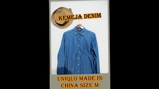 Uniqlo Blue Sky Review Denim Shirt