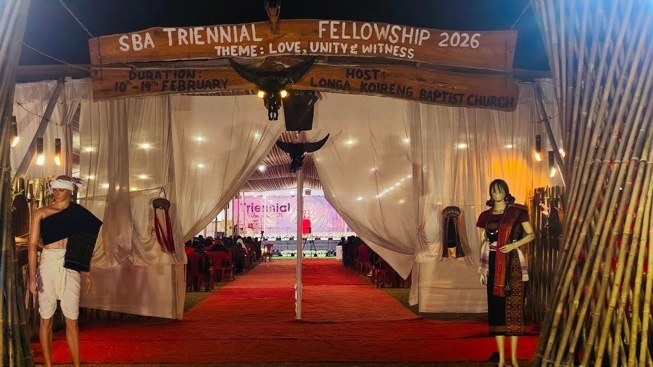 SADAR BAPTIST ASSOCIATION TRIENNIAL FELLOWSHIP 2026||DAY 1 EVENING SERVICE