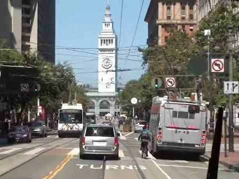 Видео: Then & Now. San Francisco, Market St.