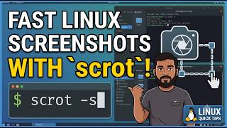 Scrot: Best Minimal Screenshot tool for Linux (X only)