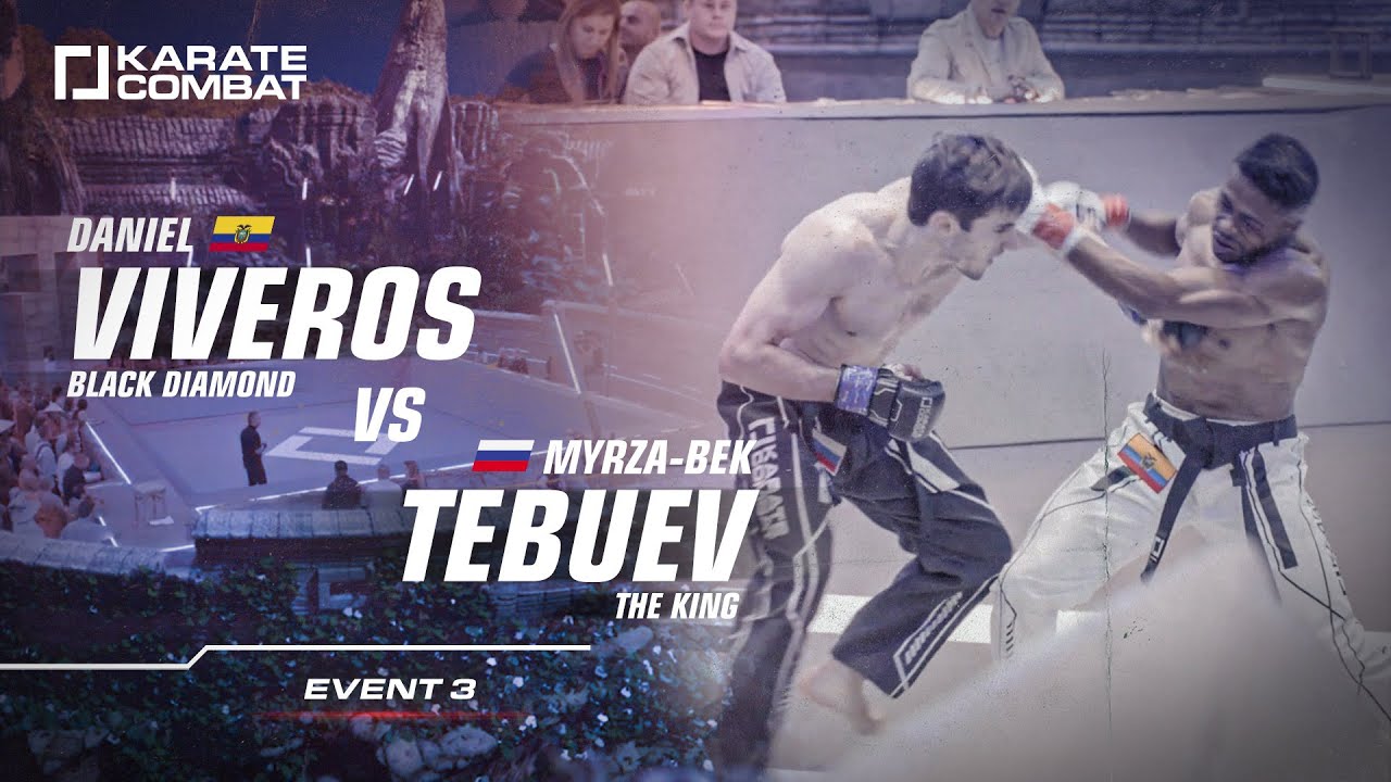 FULL FIGHT:: Myrza-Bek Tebuev vs Daniel Viveros - Karate Combat S02E03