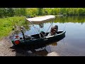 testing out the modified upgraded canoe! Fun Fun . subscribe and thanks