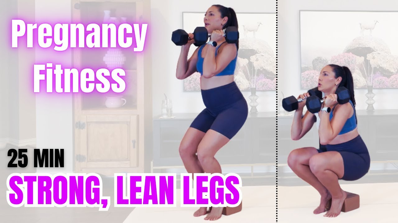 25-Min GLUTES & LEGS Workout at home | Strong, Capable Legs (Pregnancy & Beyond)