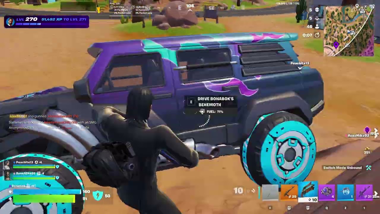 Fortnite Bonabok C7S1, Trio with Peachy-San and Mike, Patay na naman si Peachy, ROYAL RUMBLE, PWE2X