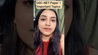 Paper 1 Important Topics| UGC NET June 2026 #ugcnet #ugcnetpreparation #shortvideos