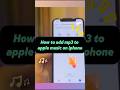 How To Add Music (MP3) From Files To Apple Music on iPhone!🎶