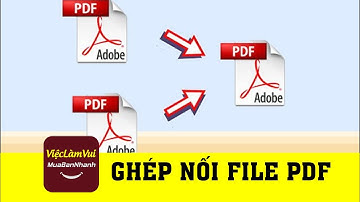 Cách ghép nối file PDF - Thủ thuật ViecLamVui