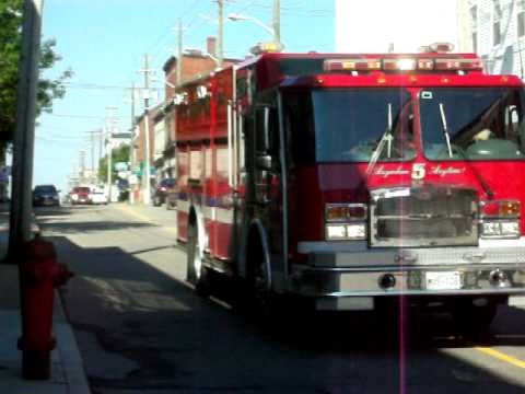 Saint John Fire Department Rescue 5 Responding - YouTube
