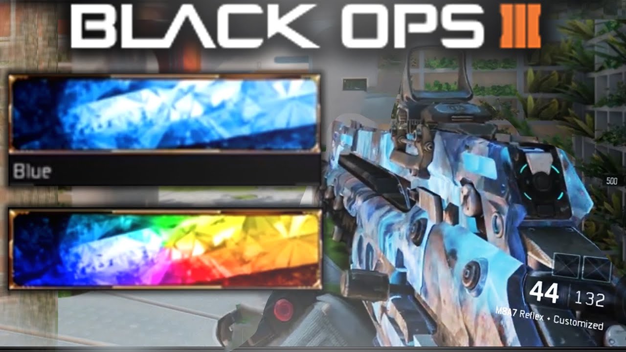 BLUE "Dark Matter" CAMO GLITCH in Black Ops 3!