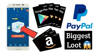 Lucky Ice Cube || Earn Paypal Cash || Google Play Gift Cards Earning App || Free Amazon Gift Card screenshot 1