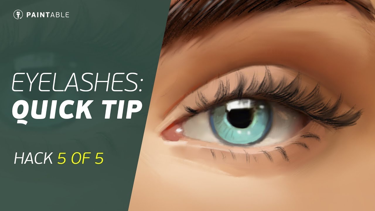 How to Paint Eyelashes? 2