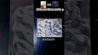 Can Virus Monster Survive Saitama? 😱 (OPM Flipbook) | #HuhuArt #Saitama #anime #shorts