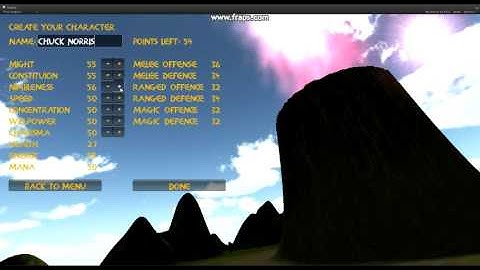 Hack and slash game interface - Unity engine