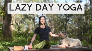 15 minute Lazy Yoga ‍♀ for when you don't feel like doing Yoga...